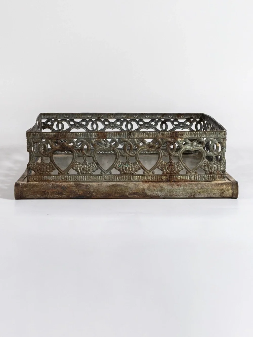 Whimsical rustic tin napkin holder!